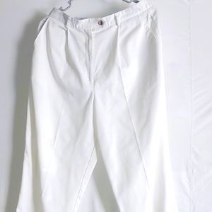 Talbots white pants.